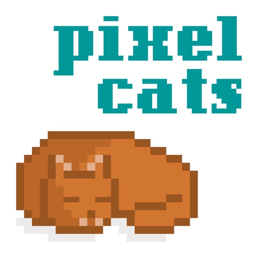 Pixel Cat Stickers