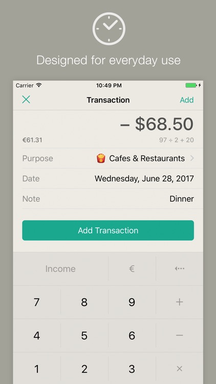 CashSync - Expense tracking