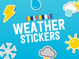 Ibbleobble Weather Stickers for iMessage