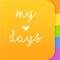 Are you bored with the other countdown or day tracking apps which have only simple text, small image