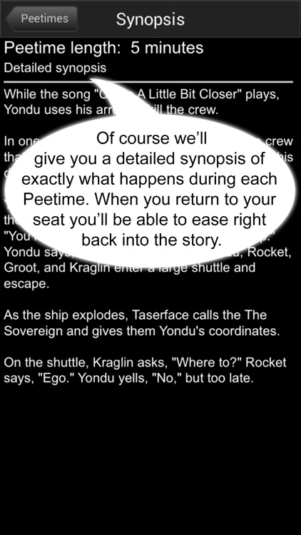 RunPee: because theaters don't have pause buttons.