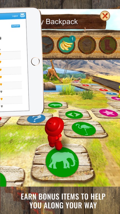 Safari Quest: kids board games screenshot-4