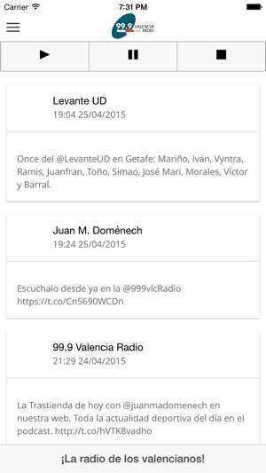 99.9 Valencia Radio(圖3)-速報App