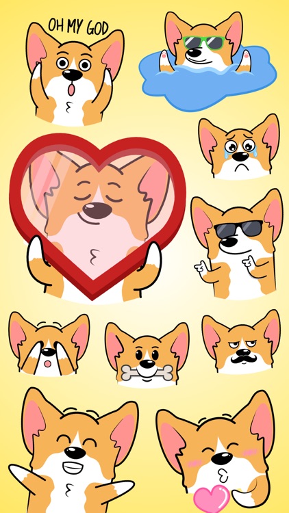 CorgiMOJI - Welsh Corgi Emoji & Stickers