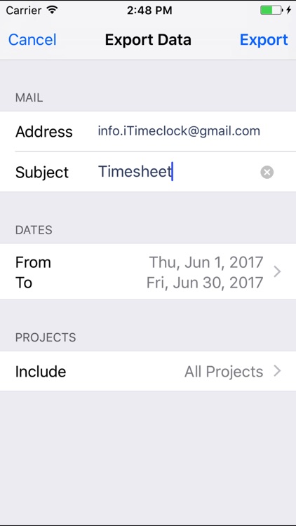 iTimeClock screenshot-4