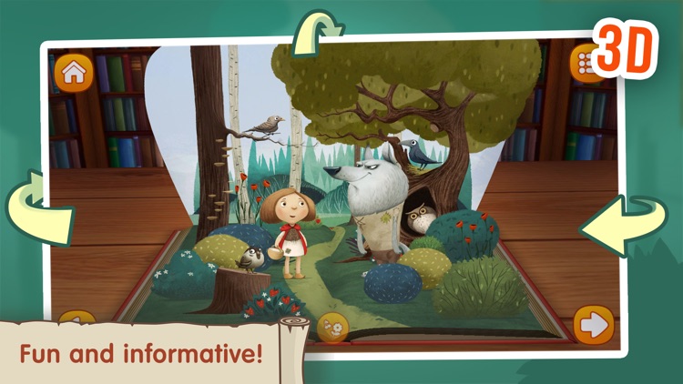 The Little Red Riding Hood ~ Fairy Tale for Kids screenshot-3