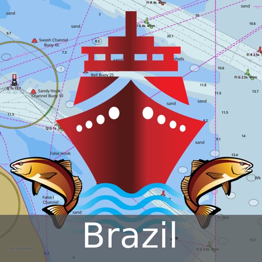 i-Boating : Brazil Marine Navigation Maps & Charts