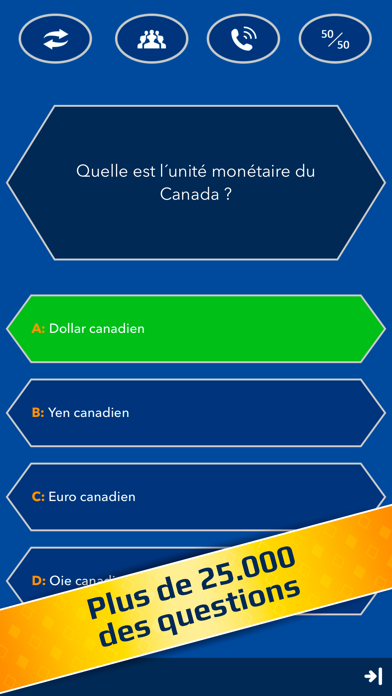 Millionnaire Quiz Françaisのおすすめ画像1