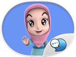 Nada1 Muslim hijab Eng Stickers for iMessage