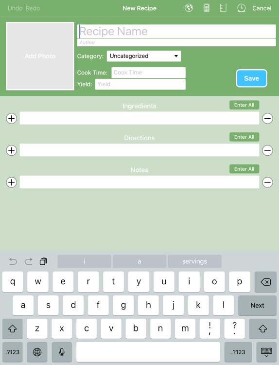 Personal Cookbook II Premium