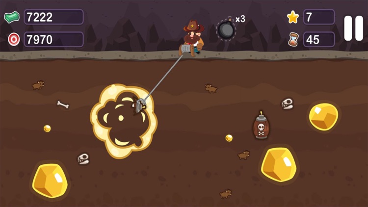 Gold Miner HD screenshot-3