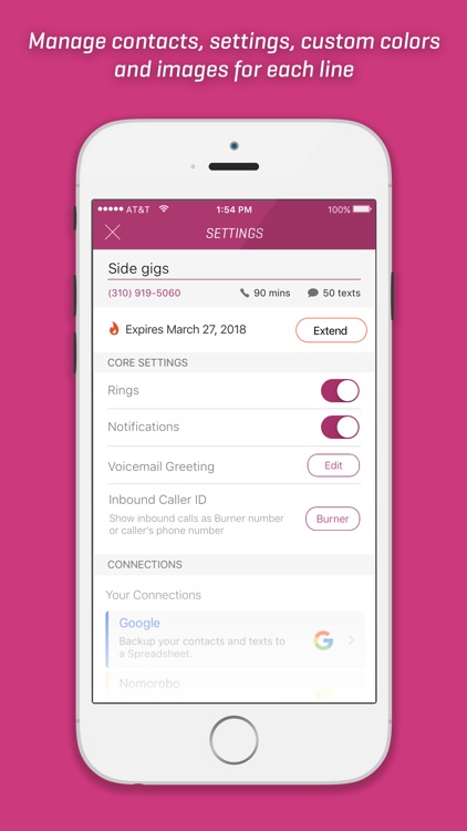 Burner - Private Calls & Texts, Free Phone Number