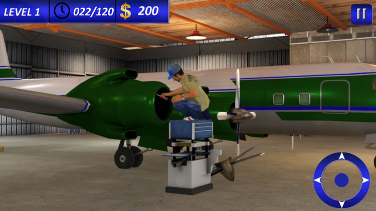 Airplane Mechanic Simulator - Pro screenshot-3