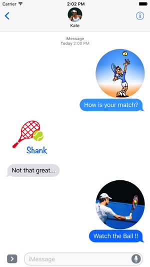 Fun Tennis Stickers(圖4)-速報App