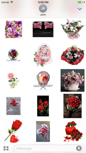 Animated Cute Flower & Rose GIF Stickers(圖2)-速報App