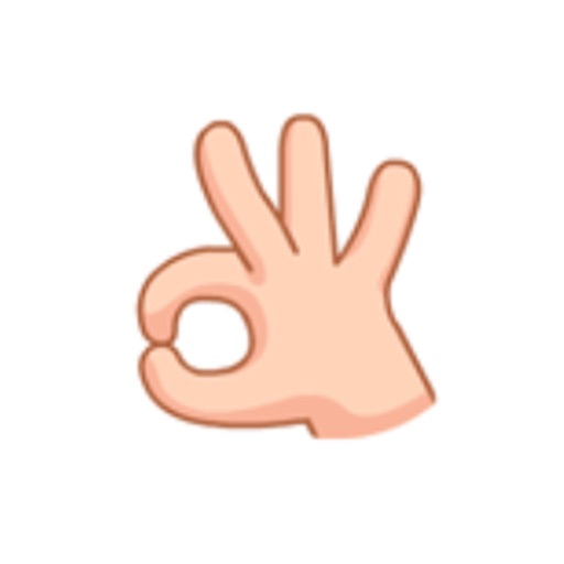 Animation Finger Sticker icon