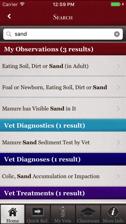 Horse Side Vet Guide - Equine Health Resource screenshot-3