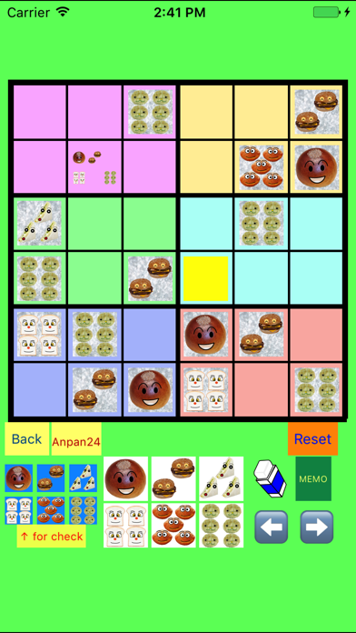 Anpan Bread Easy Sudoku 4x4,6x6,7x7 screenshot 2