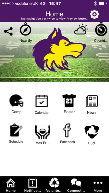 Sequim High Football App