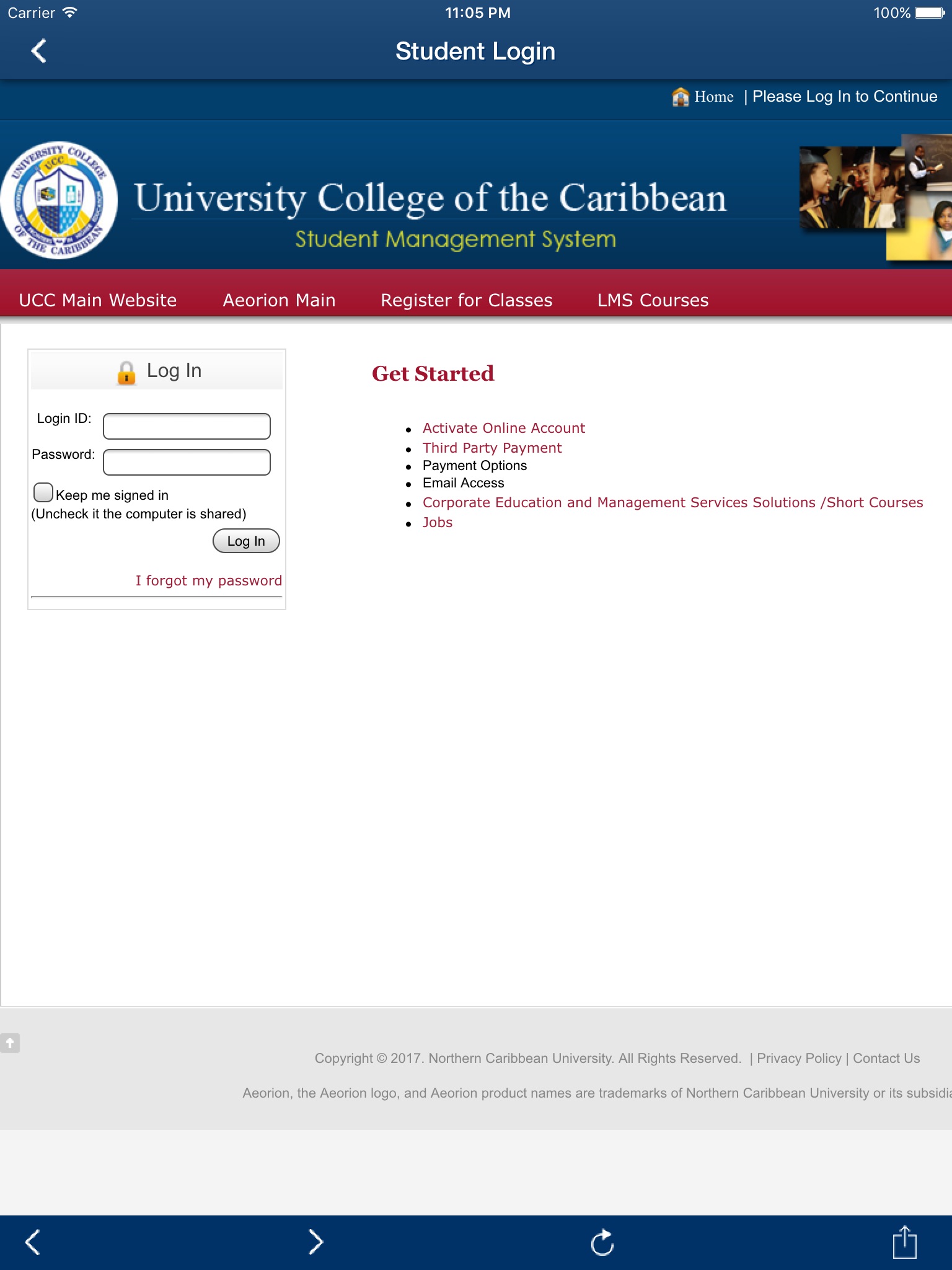 UCC Ja Mobile screenshot 3