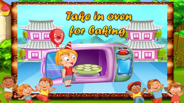 Kids Cup Cake Maker(圖4)-速報App