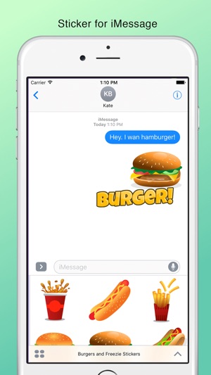 Burgers and Freezie Stickers(圖1)-速報App