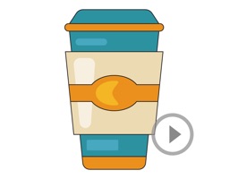 Animated Coffee Stickers