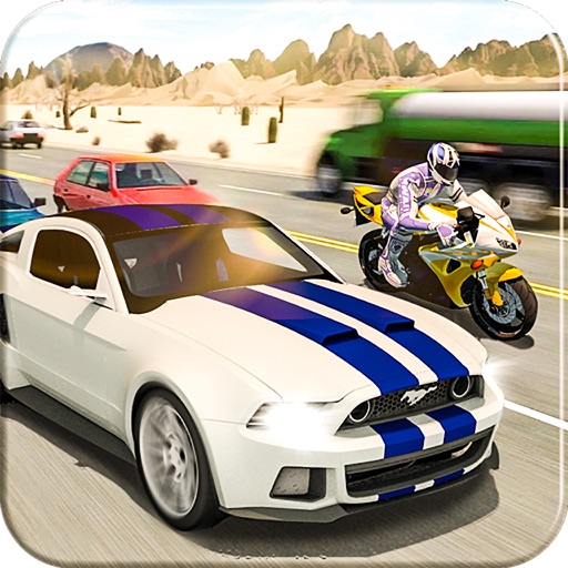 Traffic Rush Unlimited - Extreme Road Racing 2017 icon