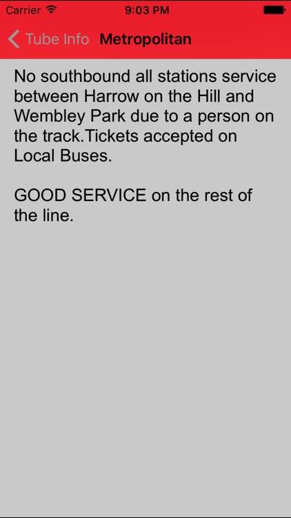 Tube Info