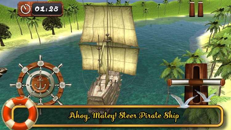 Pirate Treasure Transport & Sea Shooting Game