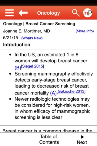 inPractice® Oncology screenshot 3