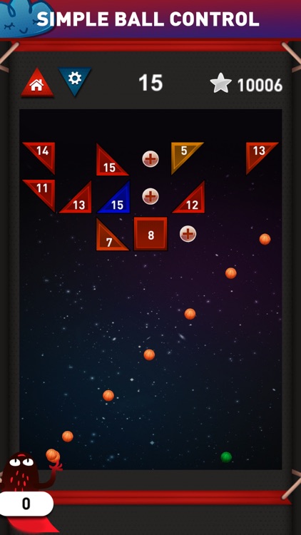 Brick Breaker Ballz - Smashy 100 Balls tricky shot screenshot-3