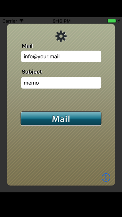 Copy&Mailのスクリーンショット1 Copy&Mailのスクリーンショット1