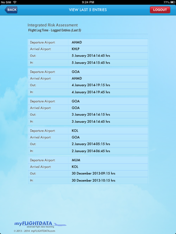 myFLIGHTDATA-For iPad screenshot 3