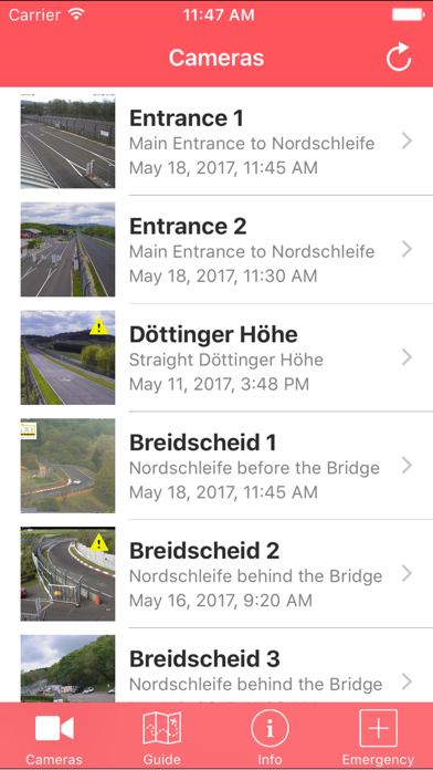 ringSPEED - Nürburgring Nordschleife Cams & Infos Screenshot 2