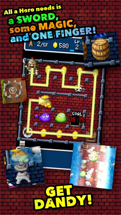 DANDY DUNGEON Legend of Brave Yamada screenshot-0