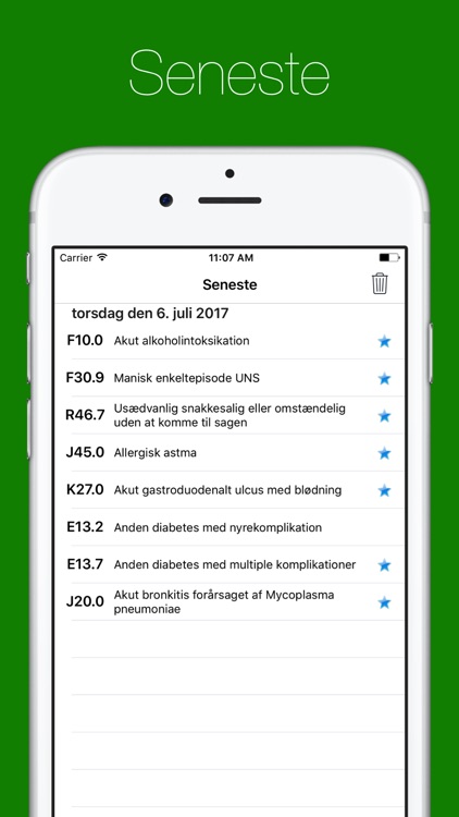 Diagnosekoder ICD-10 screenshot-4