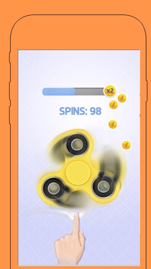 Fidget Spinner: Spinner simulator(圖1)-速報App