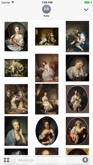 Jean Baptiste Greuze Artworks Stickers(圖1)-速報App