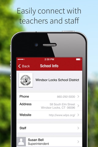 Windsor Locks School District screenshot 2