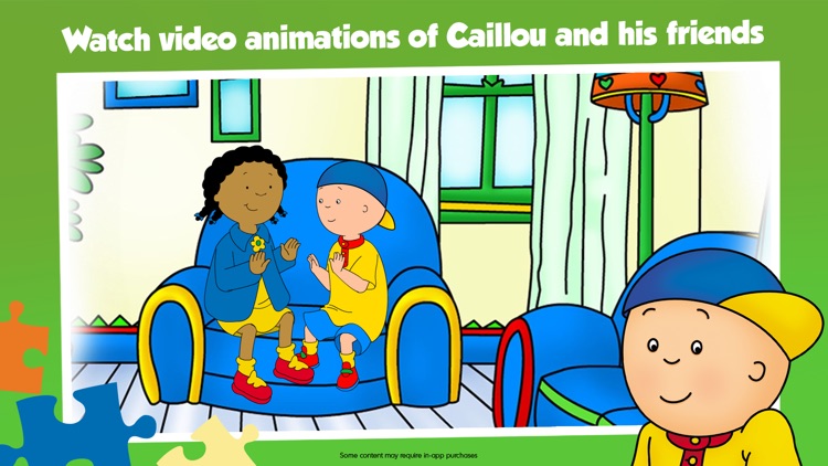 Caillou House of Puzzles screenshot-3