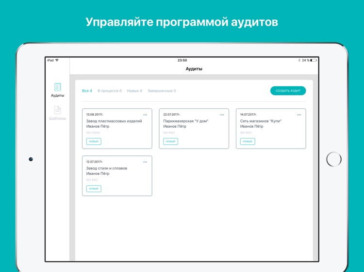 AuditManager - подготовка и проведение аудитов