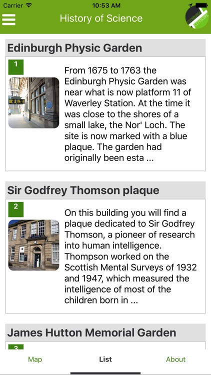 Edinburgh CityScope Tour App