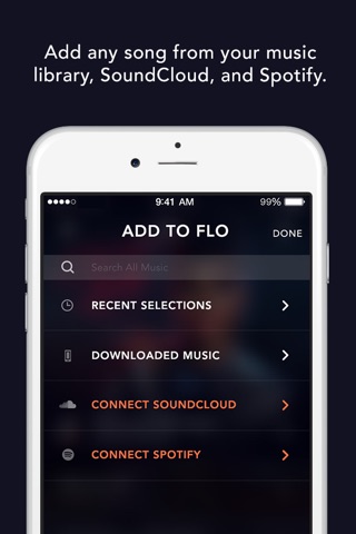 Flo Music: Live Listening screenshot 2
