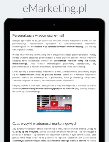 eMarketing.pl screenshot 2