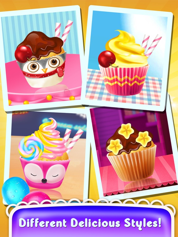 Cupcake Game: Cupcake Maker Cooking Games for Kids | Apps | 148Apps