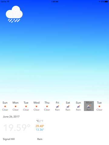 First Weather screenshot 4