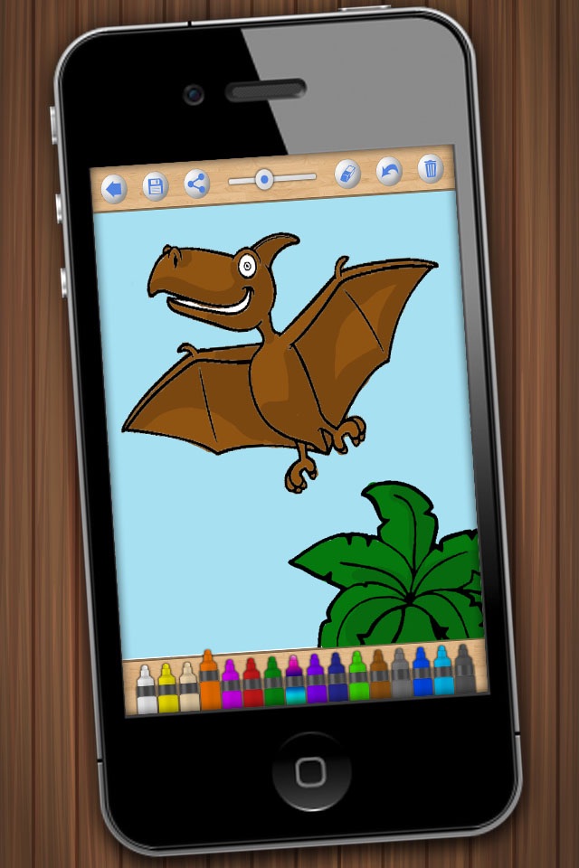 Dinosaurs to paint –coloring book screenshot 3