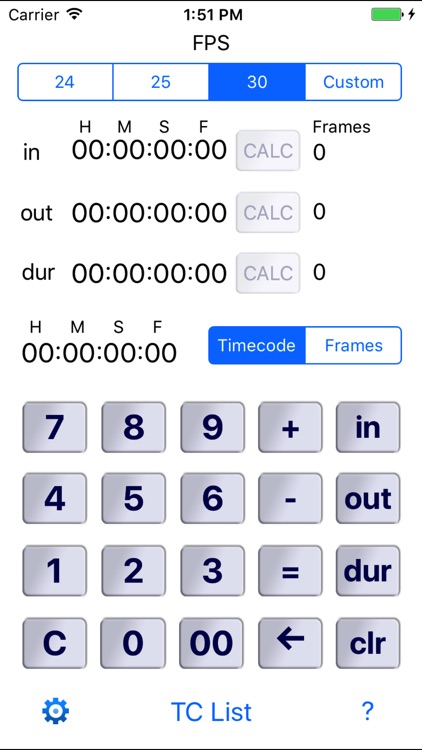 Timecode List (+Calc) screenshot-3