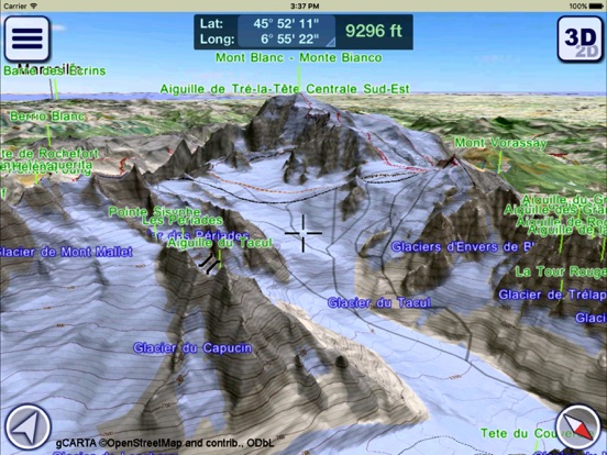 【图】GeoFlyer Europe 3D Maps Lite(截图3)